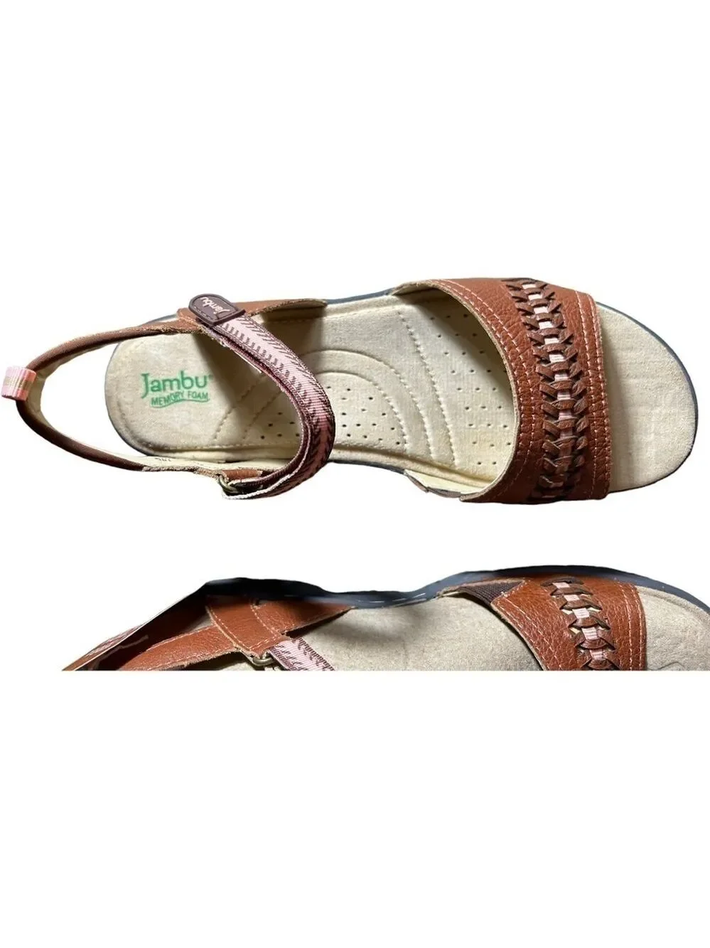 Jambu Brown Monaco Leather Sandal - Women